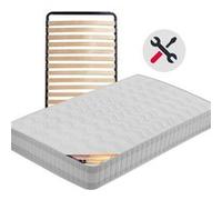 Ensemble matelas et sommier Altobuy TAHITI - Pack Matelas + AltoKit 90x190 -