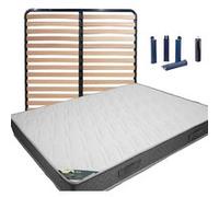 JAVA - Pack Matelas + AltoLattes 160x200 + Pieds - Altobuy