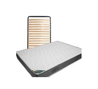 Ensemble matelas et sommier Altobuy JAVA - Pack Matelas + AltoLattes 90x190 -