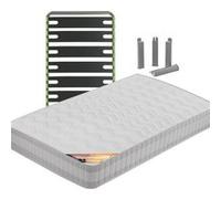 TAHITI - Pack Matelas + AltoSenso 90x190 + Pieds -