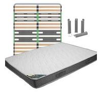 JAVA - Pack matelas + AltoZone 140x200 + Pieds - Altobuy