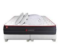 Pack matelas BOOST 180x200 + double sommiers blanc 90x200 + Couette + 2 oreillers G