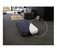 Pack matelas gonflable Classic Downy 1 place Intex + Drap housse