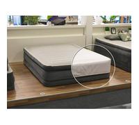 Pack matelas gonflable Comfort Plush Elevated 2 places H. 46 cm Intex + Drap housse