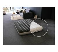 Pack matelas gonflable Downy 2 places avec gonfleur à pied et drap housse