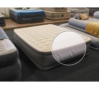Pack Matelas Gonflable Premaire Ii 2 Places Intex + Drap Housse Blanc