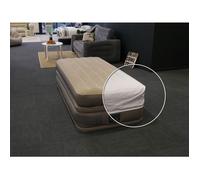 Pack matelas gonflable Prime Comfort 1 place Intex + Drap housse