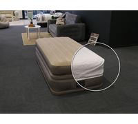 Pack Matelas Gonflable Prime Comfort 1 Place Intex + Drap Housse Blanc