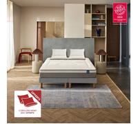 Pack matelas hybride 160x200 cm Bultex Restore + 2 oreillers 60x60 cm Bultex Memo 3-en-1 offerts
