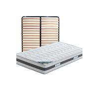 SEYCHELLES - Pack Matelas + Lattes 160x200 -