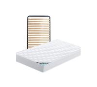 CHYPRE - Pack Matelas + Lattes 90x190 - Altobuy