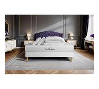 Pack Nottingham 160 x 200 cm + sommier KIT blanc + 2 oreillers de mmoire de forme 60x40 cm + 1 couette 250 grammes 260x240 cm - 20cm - Mmoire de forme - Ferme - Sommier kit Blanc - Avec couette et ore