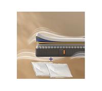 EMMA | Pack Matelas Hybride II Plus 180x200 + 2 Oreillers Nuage | Mémoire de Forme + Ressorts | Housse Plus Respirante | Dos Apaisé