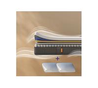 Pack Matelas Original+ 200x200 + 2 Oreillers Emma Original Confort Elite 70x40 | Mémoire de Forme + Ressorts