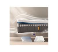 Pack Matelas Original Lite+ 90x190 + Oreiller Emma Original Confort Elite + Couette Eté | Ressorts + Mémoire de Forme