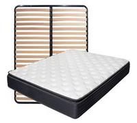 TAMAR - Pack Matelas ressorts ensachés + AltoLattes 140x190cm -