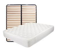 KERZO - Pack Matelas Ressorts ensachés + AltoLattes 160x200cm