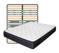 Tamar - Pack Matelas Ressorts ensachés + AltoZone 160x200cm