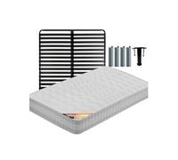 Ensemble matelas et sommier Altobuy TAHITI - Pack Matelas + Titanium 22 140x190cm + Pieds -