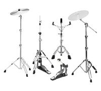 Pack Matériel XDrum-Pro5 5 pcs (Pied Cymbale à Bras, Pied Cymbale Droit, Pied Caisse Claire, Pédale Simple, Machine HiHat Pro)