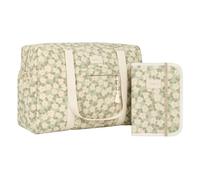 Pack maternité Opéra sac à langer et protège carnet de santé Green Sakura