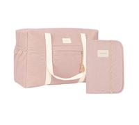 Pack maternité Opéra sac à langer et protège carnet de santé Mauve Pink