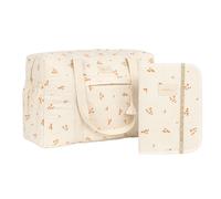 Pack maternité Opéra sac à langer et protège carnet de santé Yellow Lily