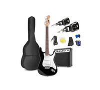Pack Max GigKit - Guitare Electrique Débutant 4/4 + Ampli 40 Watts + Système Sans Fil | Noire