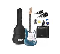 Pack Max GigKit - Guitare Electrique Débutant 4/4 + Ampli 40 Watts + Système Sans Fil | Pétrole