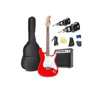 Pack Max GigKit - Guitare Electrique Débutant 4/4 + Ampli 40 Watts + Système Sans Fil | Rouge