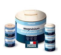 Pack meilleur sommeil • Sommeil naturel et sain • Réduction temps d’endormissement • Mélatonine + Magnésium Bisglycinate + Glycine • Eco-responsable • Fabriqué en France • AqeeLab Nutrition