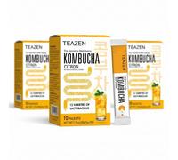 Pack mensuel kombucha citron yuzu : 3 boites teazen tz-pkoctnx3