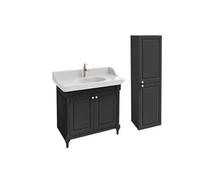 Pack meuble salle de bain Cléo 1889 plan vasque + colonne + miroir
