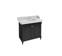 Pack meuble vasque Cléo 1889 3 trous + mélangeur poignée chromé