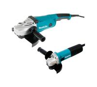 Ensemble de 2 meuleuses Ø230 (GA9020) + Ø125 (9558HNRG) MAKITA - DK0053GX2
