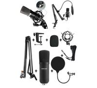 Pack micro-STUDIO USB + Stand + Accessoires Pour de l’enregistrement des voix ou instruments.