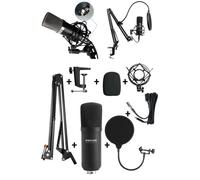 Pack micro-STUDIO USB + Stand + Accessoires Pour de l?enregistrement des voix ou instruments.