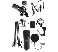 Pack micro-STUDIO USB + Stand + Accessoires Pour de l'enregistrement des voix ou instruments.