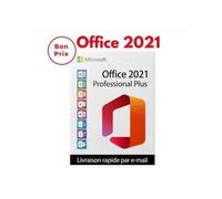 PACK MICROSOFT OFFICE 2021 PRO PLUS - Microsoft - 1 PC - Clé d'activation - Windows 10/11 - Livraison rapide
