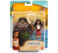Pack mini poupées Mattel Vaiana et Maui Multicolore E