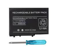 Pack Mini Tournevis - Nintendo - NDSL - Batterie Lithium-ion Rechargeable 3.7 V - Couleur Noir - DS