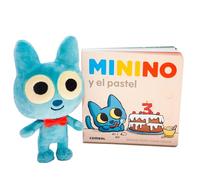 pack Minino y el pastel + peluche