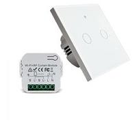 Pack miniswitch et interrupteur sans fils connecté tactile double SomLife app tuya smart life Alexa/Google Home G