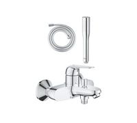 Pack mitigeur bain douche Swift + Douchette 1 jet Vitalio Get Stick + Flexible