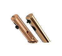 Pack mitigeur infrarouge avec robinet d'arrêt + Distributeur de savon infrarouge Linea Cuivre brossé