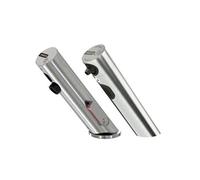 Pack mitigeur infrarouge avec robinet d'arrêt + Distributeur de savon infrarouge Linea Inox brossé