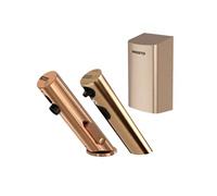 Pack mitigeur infrarouge, distributeur de savon et sèche-main Linea Cuivre brossé pour WC collectifs