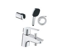 Pack mitigeur mécanique Quickfix Start 2021 + Douchette 2 jets GROHE Vitalio Start 110 + Flexible1750 mm et support