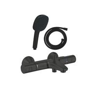 Pack mitigeur Thermostatique bain douche Precision Start + Douchette 2 jets Vitalio Comfort 110 et flexible