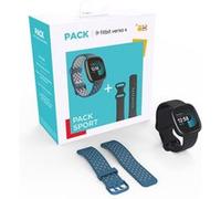 Pack Montre connectée Fitbit Versa 4 Noir + Bracelet + 6 mois Fitbit Premium G